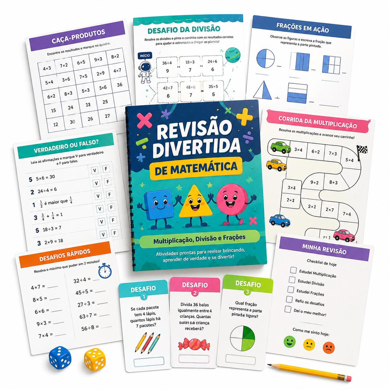Revisão Divertida de Matemática